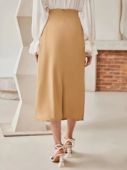 Levoire | Jupe Portefeuille Combinable Avec Boucle Et Taille Haute