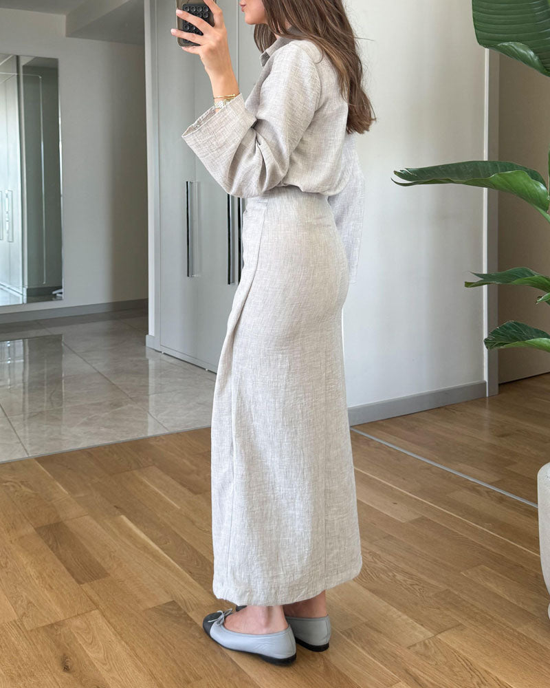 Levoire | Ensemble En Lin Luxueux