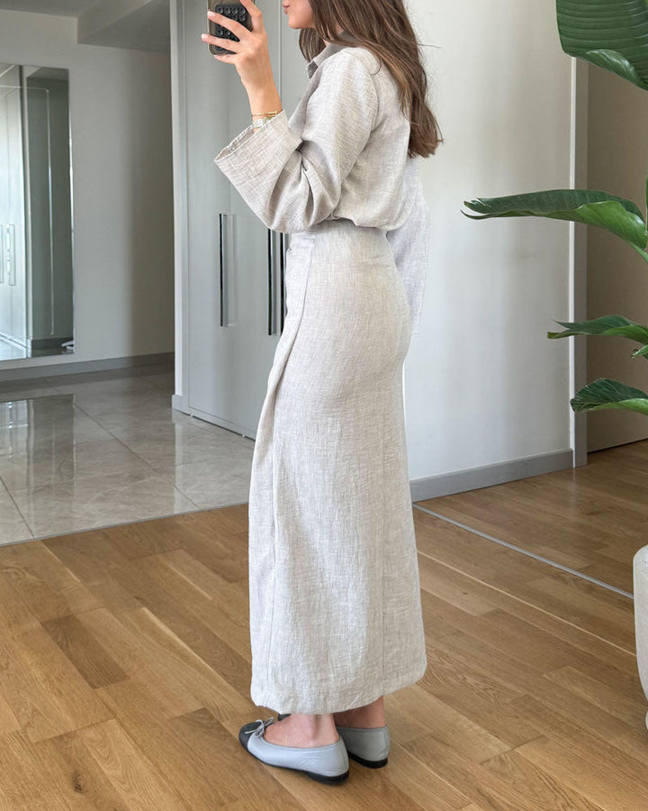 Levoire | Ensemble En Lin Luxueux