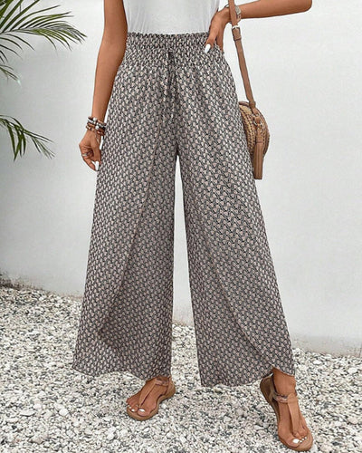 Levoire | Pantalon Femme Avec Impression Géométrique