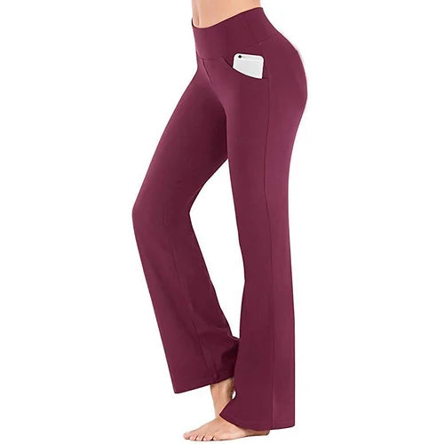 Levoire | Leggings Femme Confortables Vin
