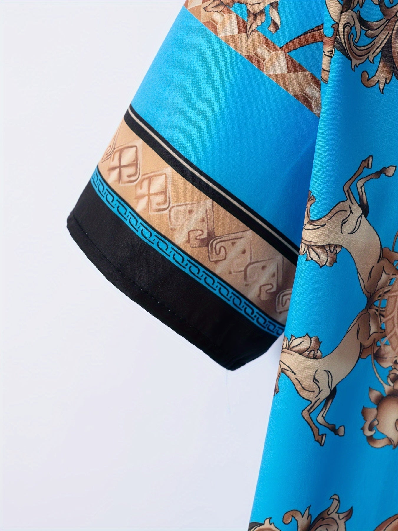 Levoire | 2 Pièces Costume Homme Avec Motif Floral Doré