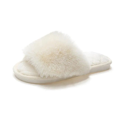 Levoire | Chaussure plate en coton chaude Blanc