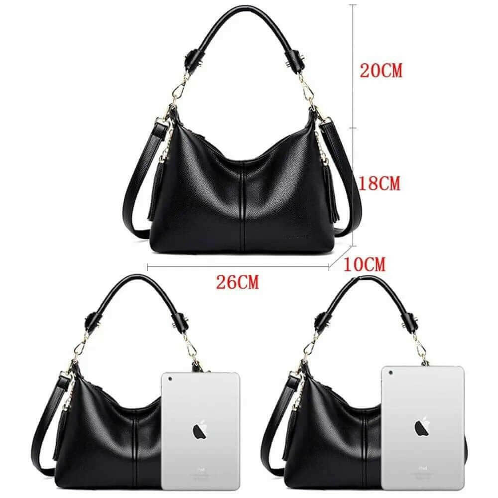 Levoire | Sac À Bandoulière En Cuir Véritable Vente Déstockage