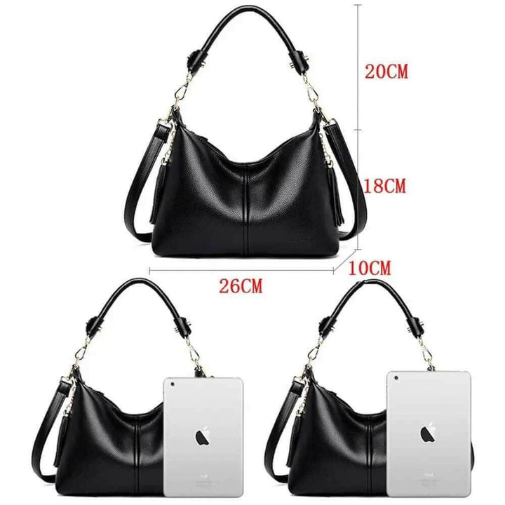 Levoire | Sac À Bandoulière En Cuir Véritable Vente Déstockage