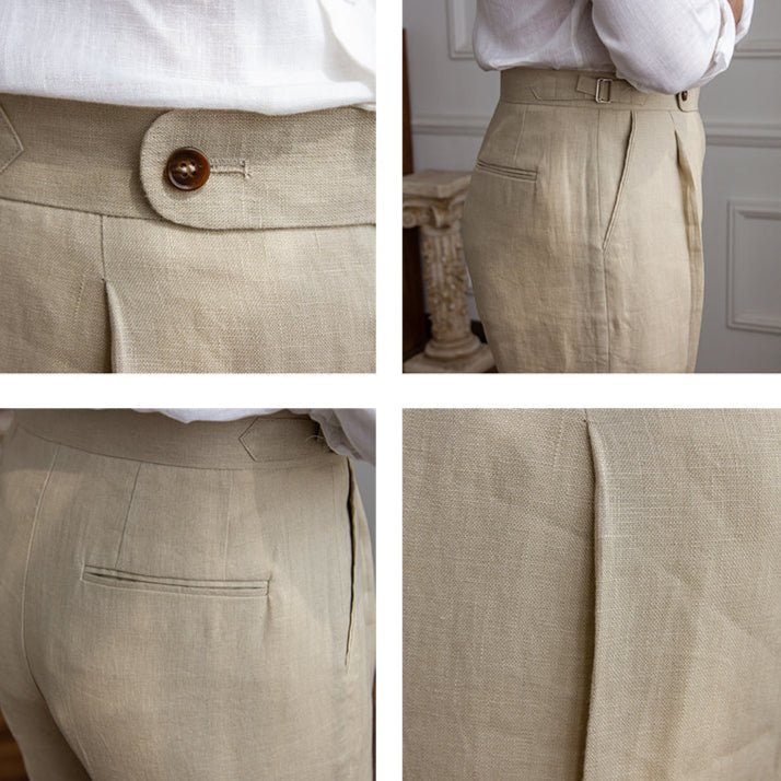 Levoire | Pantalon En Lin Léger Avec Taille Élastique