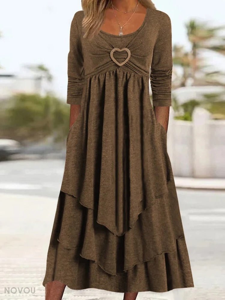 Levoire | Robe Élégante En Silhouette Simple