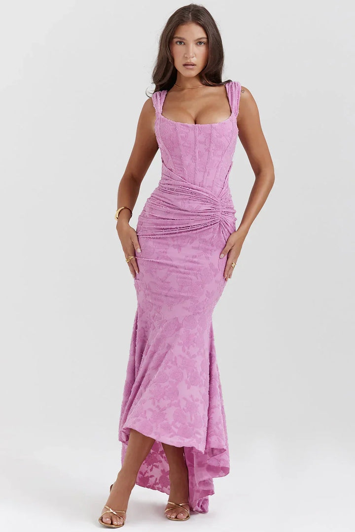 Levoire | Trendiges Maxi Robe Rosa