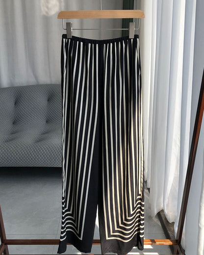 Levoire | Chemise Décontractée À Manches Raglan À Rayures Polyvalente