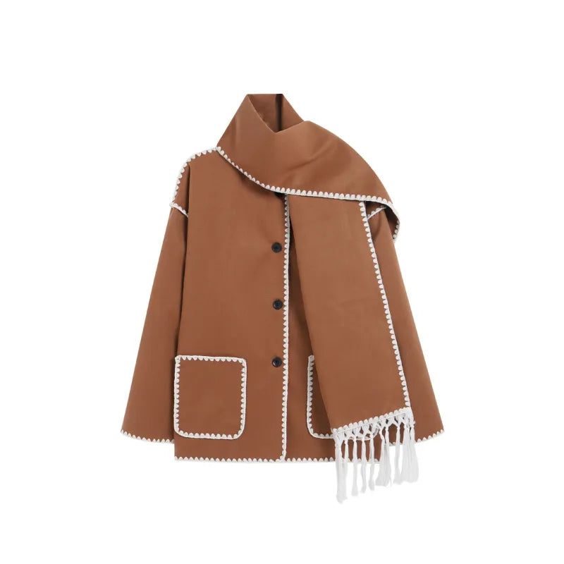 Levoire | Veste En Laine Confortable Braun