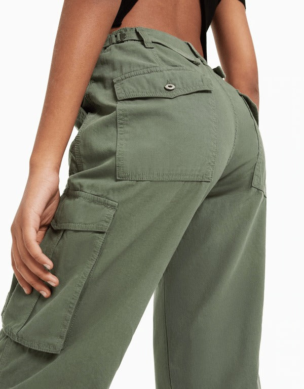Levoire | Pantalon Cargo Rétro Pour Femmes Avec Poches
