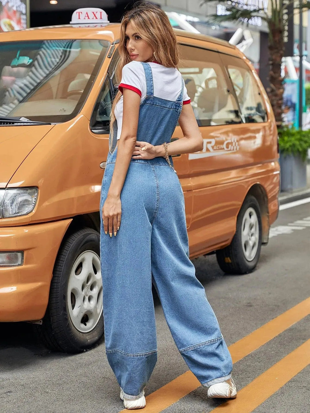 Levoire | Salopette en denim décontractée pour femmes