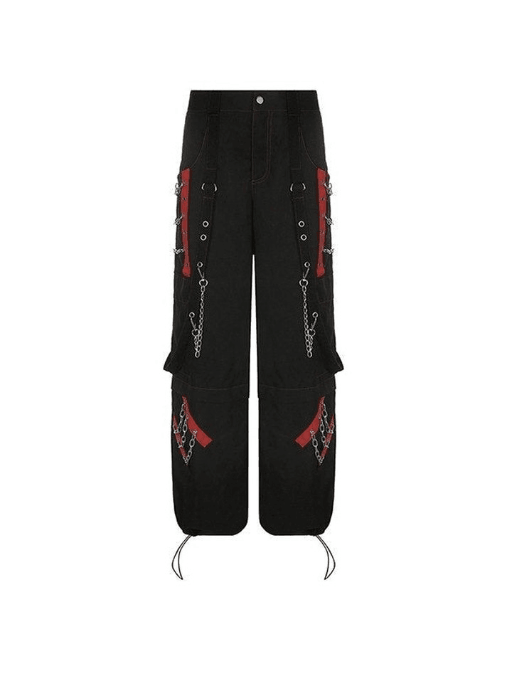 Levoire | Collier Ceintures Décorées Pantalon Droit
