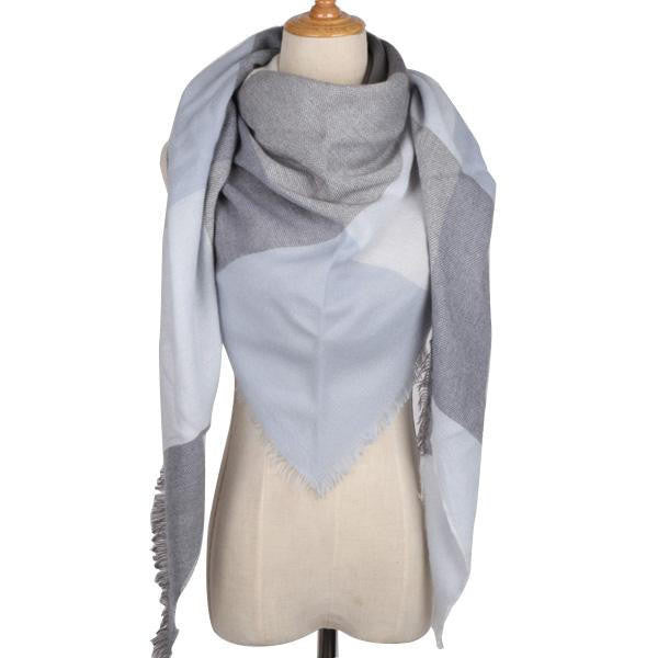 Levoire | Écharpe Légère Et Confortable Pour Un Look Luxueux Bleu
