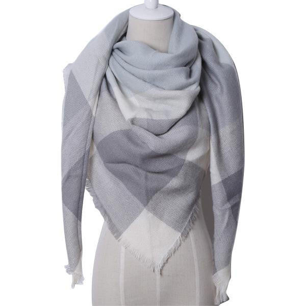 Levoire | Écharpe Légère Et Confortable Pour Un Look Luxueux Gris
