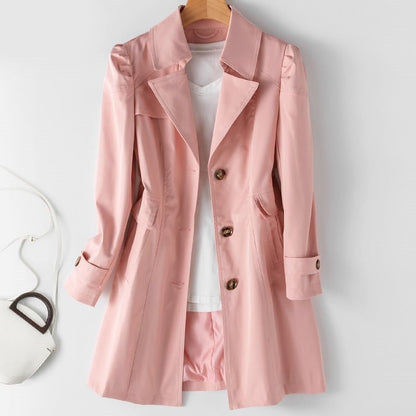 Levoire | Chic Manteau Trench D'Été Rosa