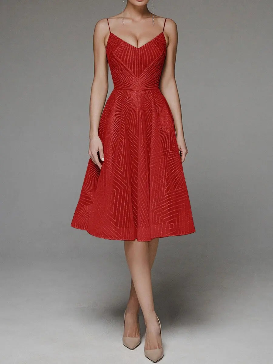 Levoire | Robe Classique Pour Femmes Élégante, Intemporelle & Parfaite Pour Chaque Occasion Rot