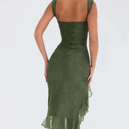 Levoir | Robe midi avec des marques d'avril