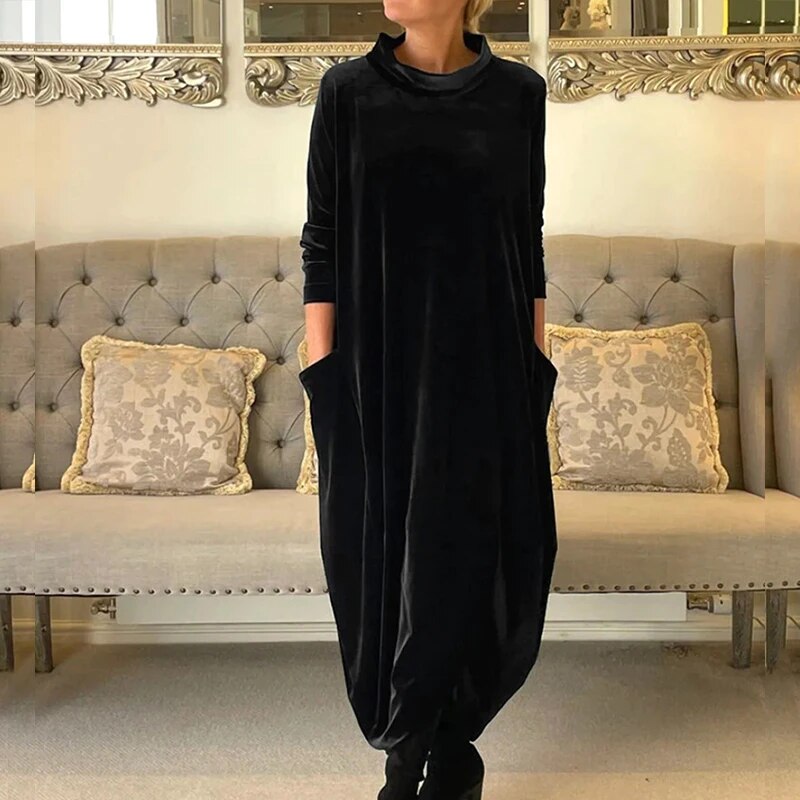 Levoire | Robe Élégante Femme Aérée, Féminine & Parfaite Pour Des Occasions Spéciales Noir