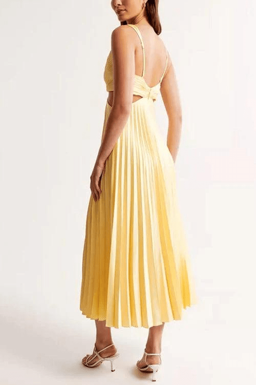 Levoire | Robe avec col plissé Robe de soirée pour femmes