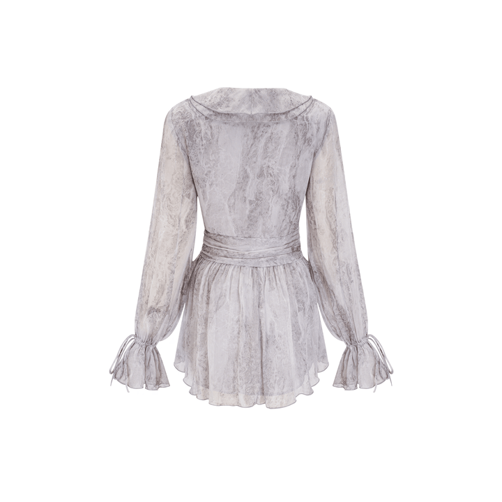 Levoire | Robe Mini Tie Dye Fleurs