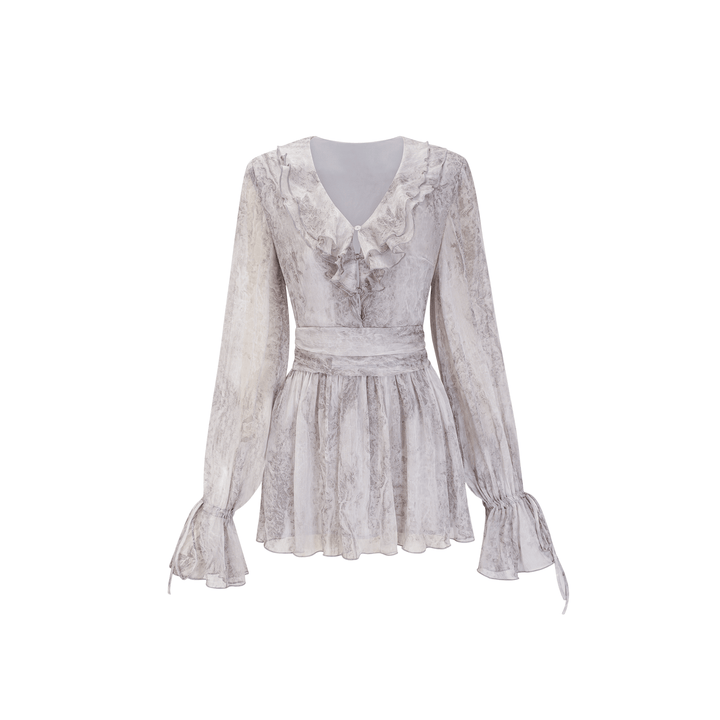 Levoire | Robe Mini Tie Dye Fleurs