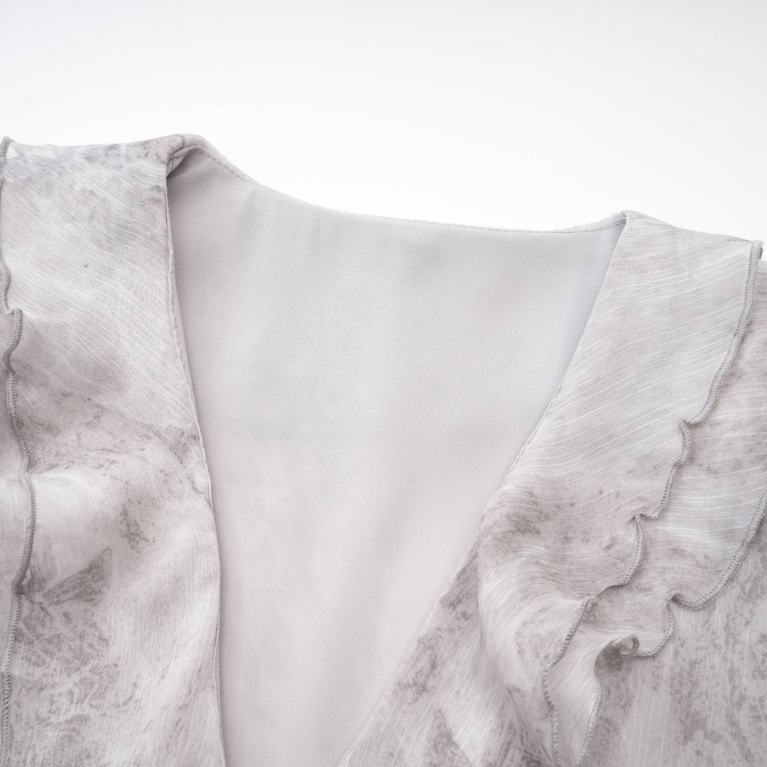 Levoire | Robe Mini Tie Dye Fleurs