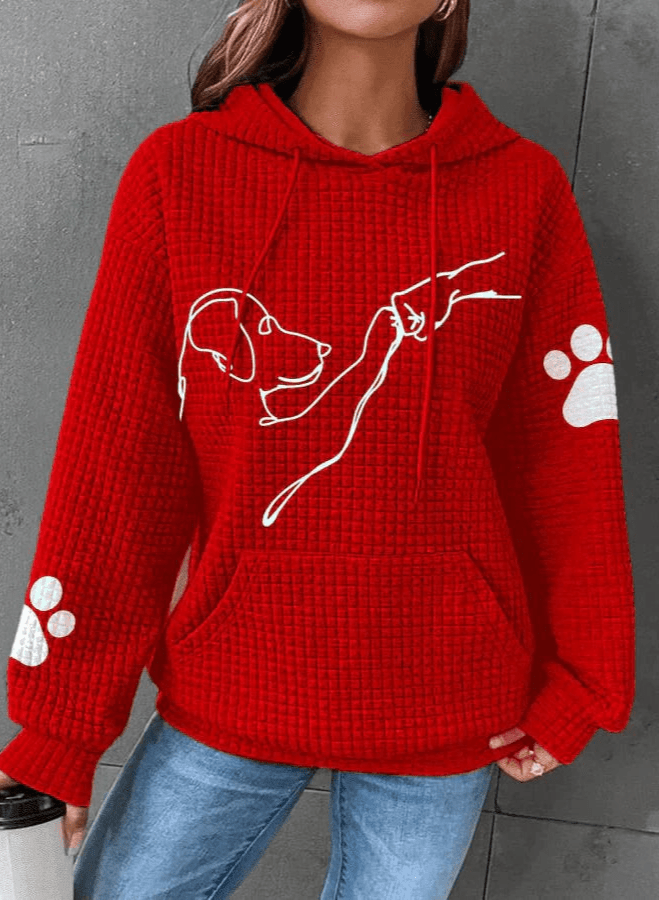 Levoire | Pull chaud capuche femme Rot