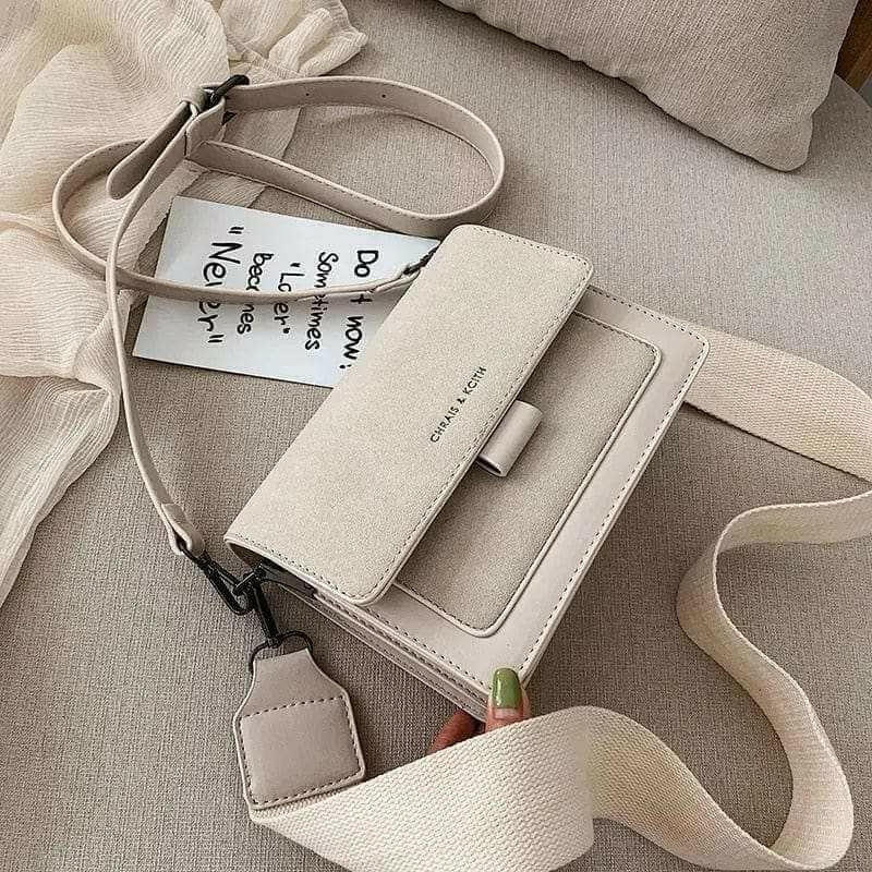 Levoire | Chic Brandi Sac Bandoulière Avec Intérieur Pour Téléphone Et Poches Beige