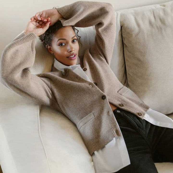Levoire | Veste À Boutons Classique Khaki (Rapidement à la fin)