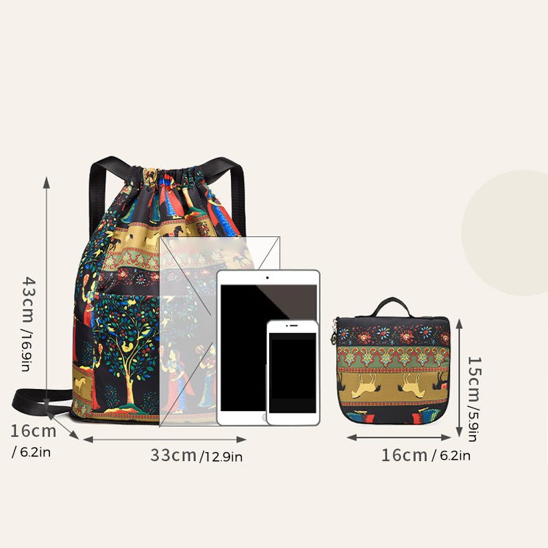 Levoire | Valise De Voyage Pliable Légère Avec Imprimé