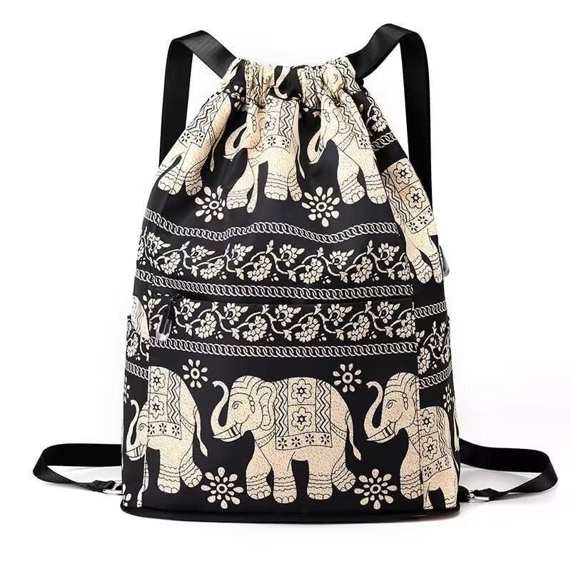 Levoire | Valise De Voyage Pliable Légère Avec Imprimé Éléphant