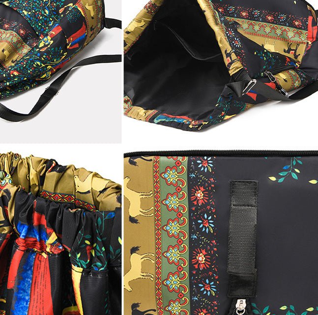 Levoire | Valise De Voyage Pliable Légère Avec Imprimé