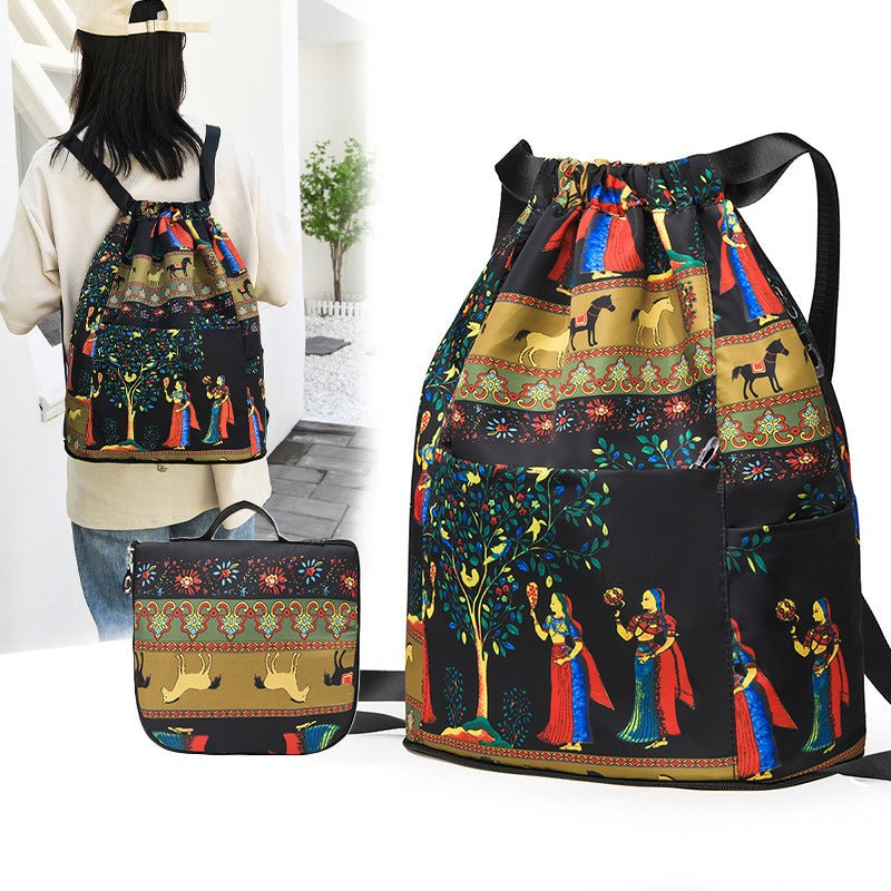 Levoire | Valise De Voyage Pliable Légère Avec Imprimé