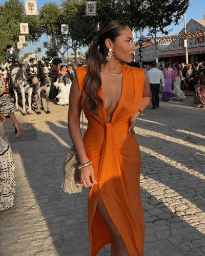 Levoire | Robe de fête avec décolleté profond robe femme