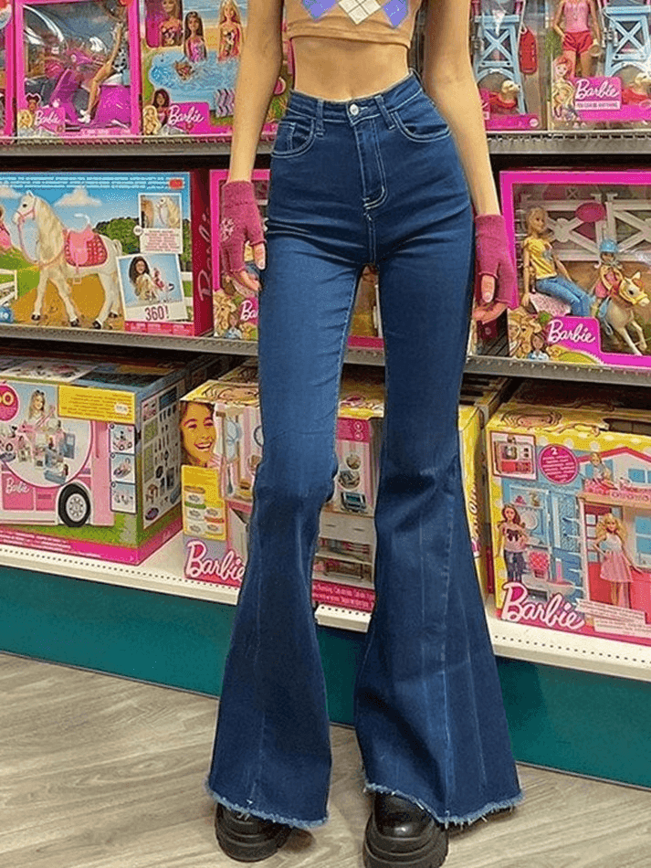 Levoire | Jean Flare Taille Haute Classique