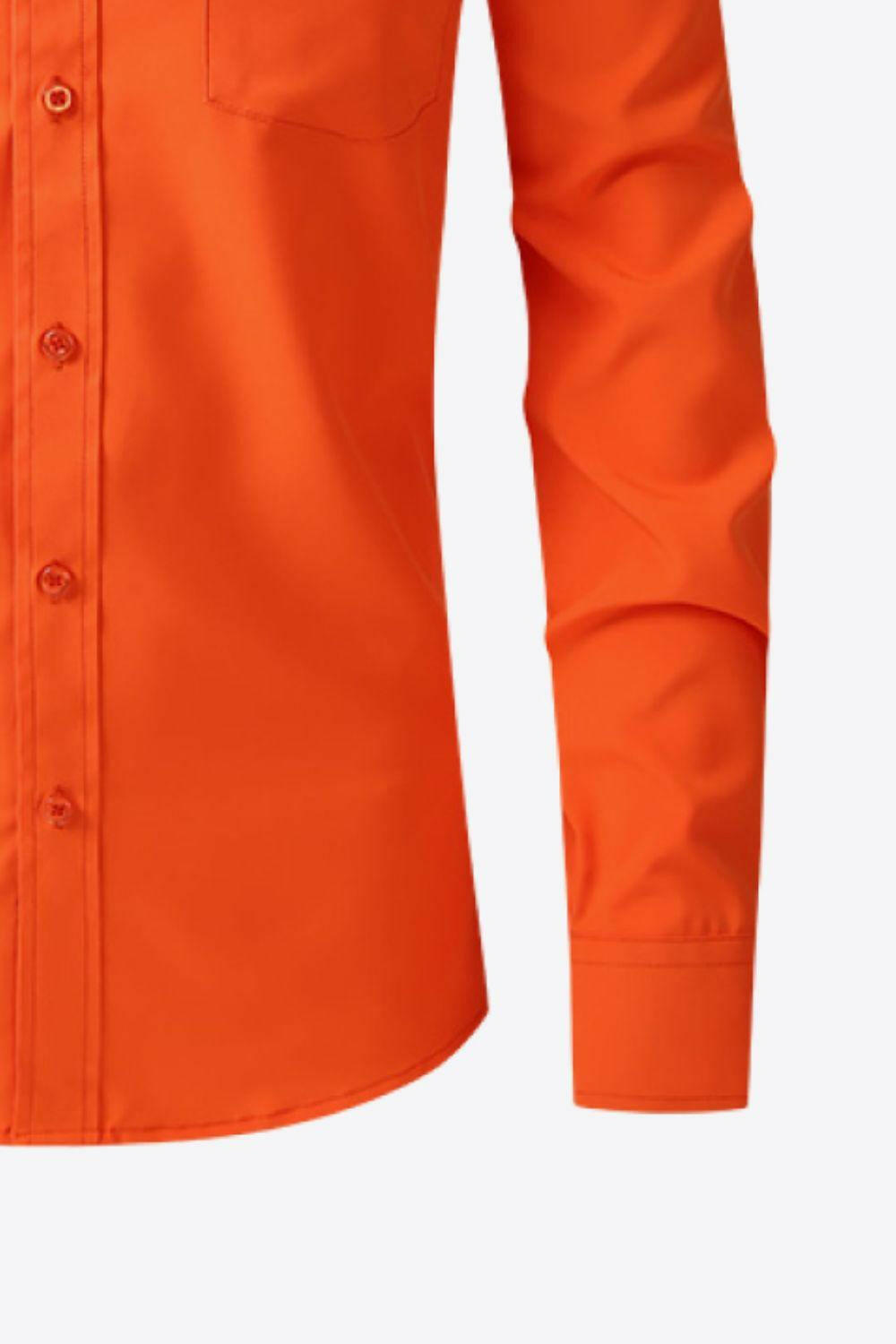 Levoire | Chemise Classique À Manches Longues Avec Col Et Poche