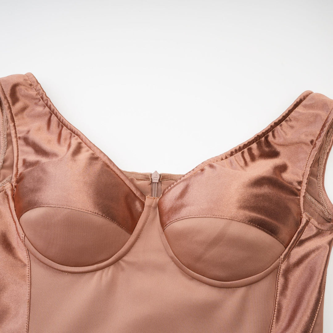 Levoire | Bustier Style Robe Midi Ajustée