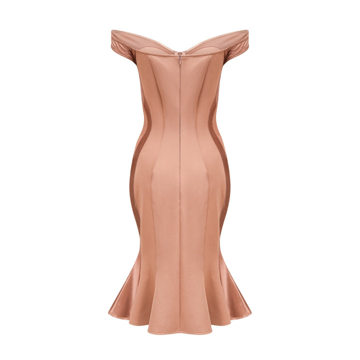 Levoire | Bustier Style Robe Midi Ajustée