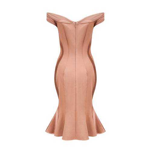 Levoire | Bustier Style Robe Midi Ajustée