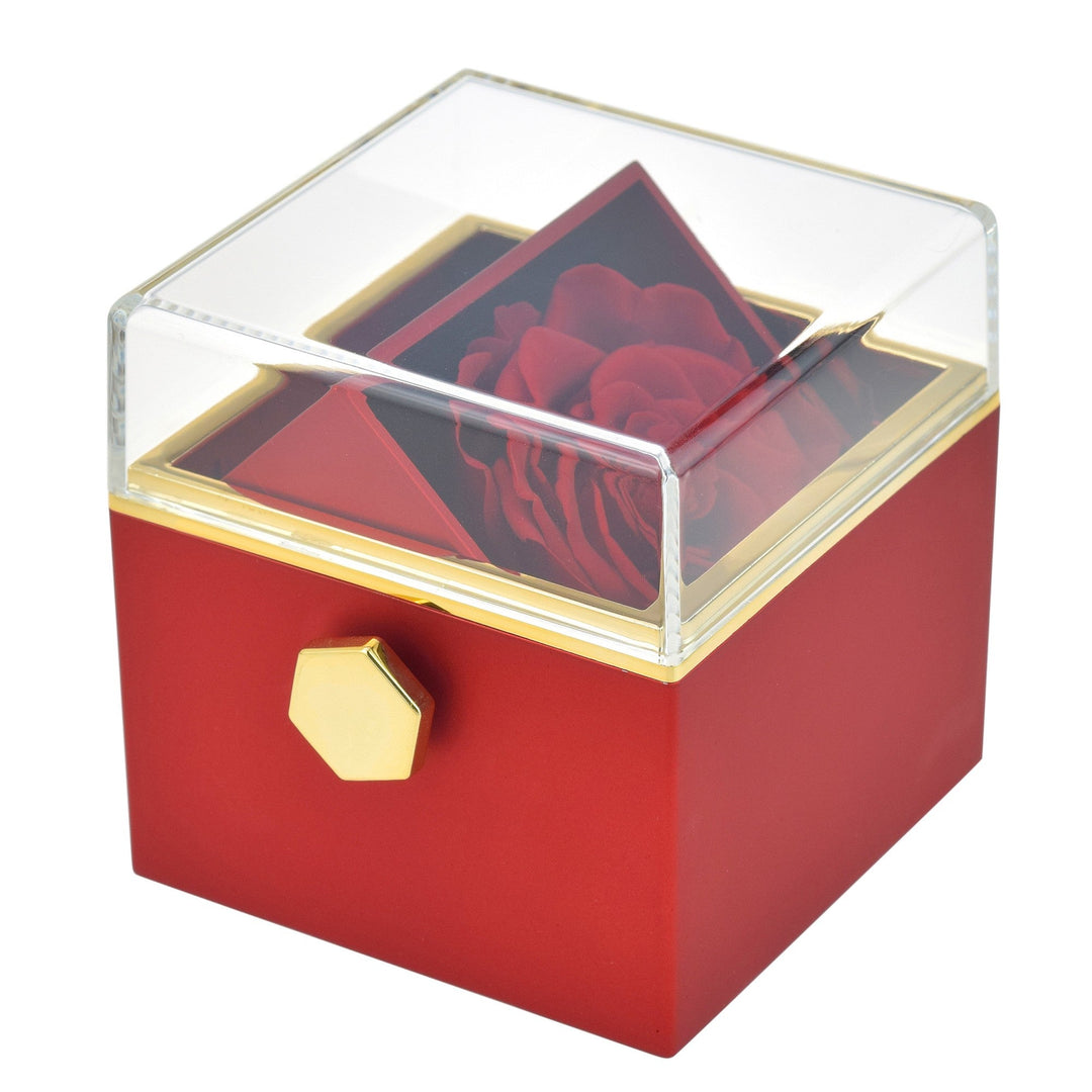 Levoire | bague avec une rose éternelle - Livraison offerte