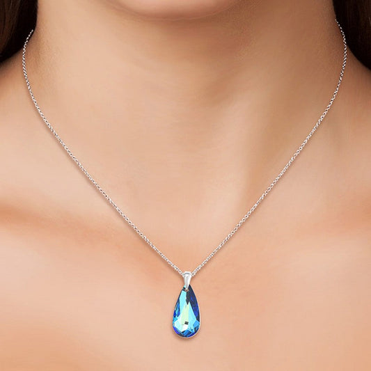 Levoire | en Argent Rhodié orné de cristaux Swarovski - Livraison Offerte