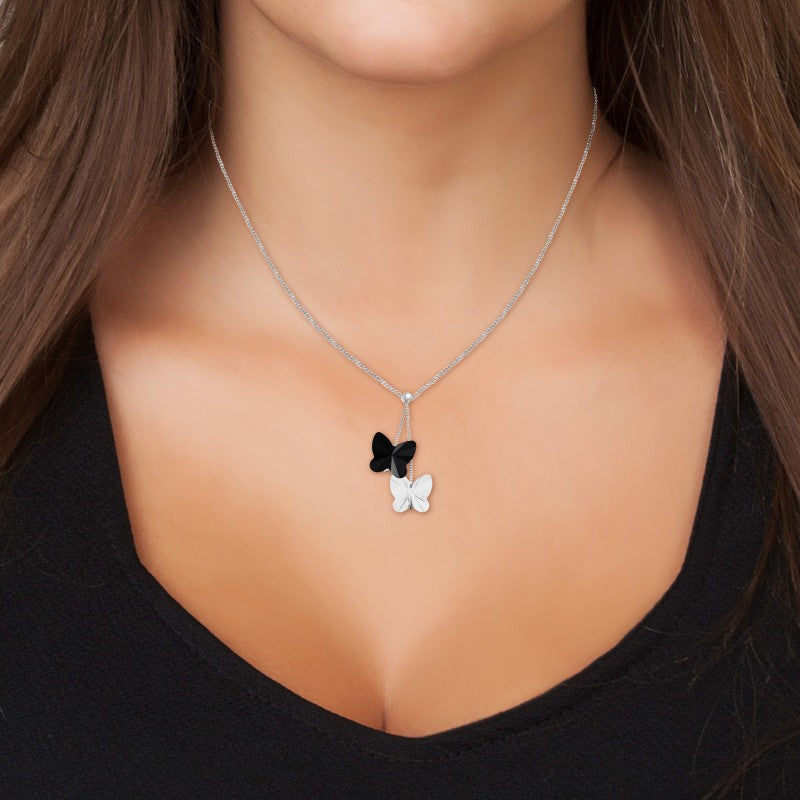 Levoire | papillon orné de cristaux Swarovski - Livraison Offerte