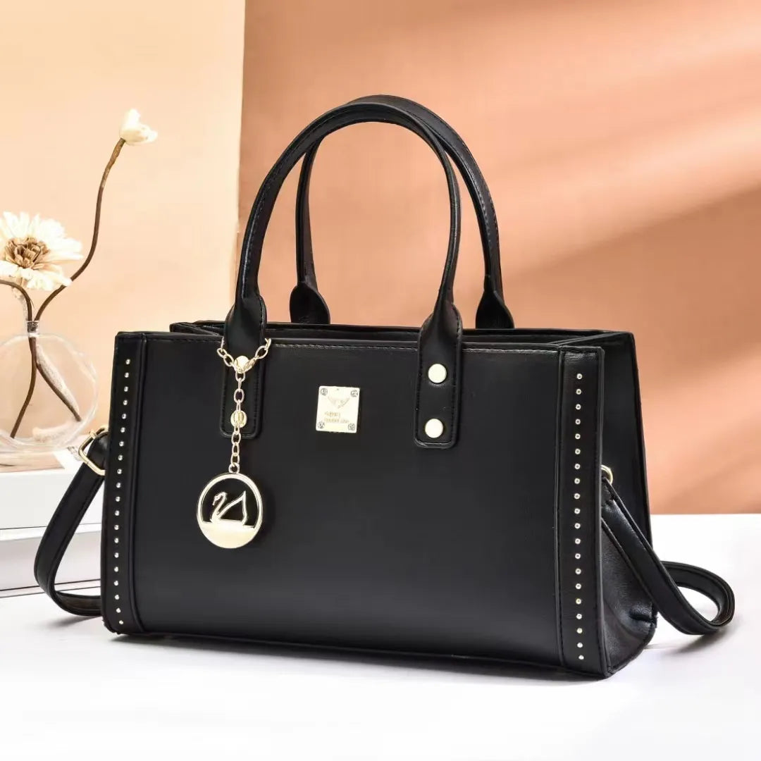 Levoire | Grand Sac à main Carré NOIR