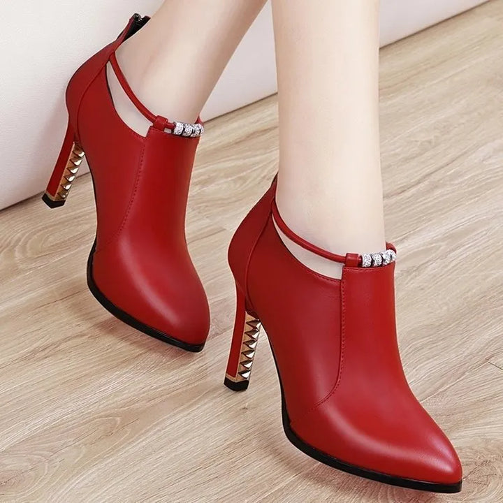 Levoire | chaussures à talons courts Rouge