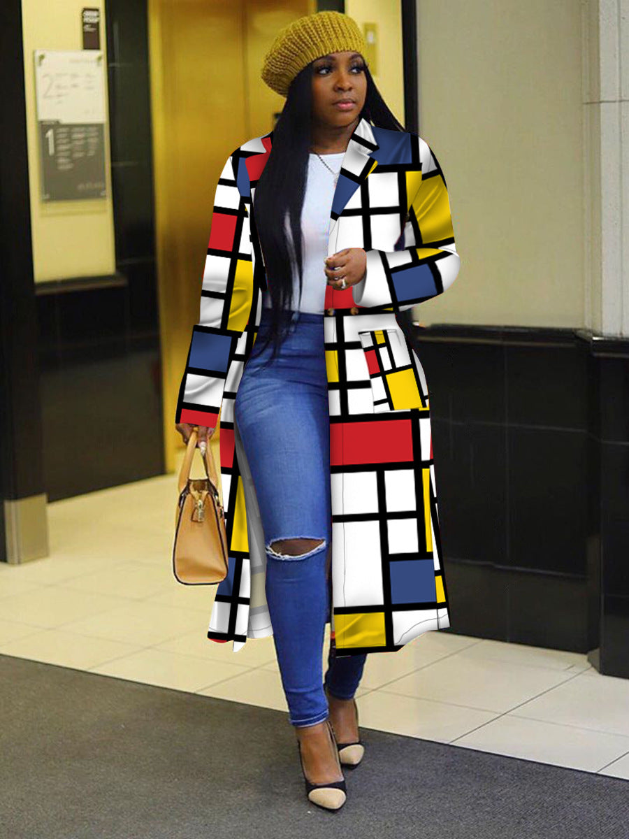 Levoire | chemise à carreaux à double boutonnage JAUNE ROUGE BLEU