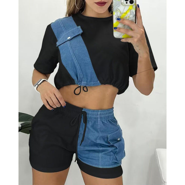 Levoire | manches courtes et shorts à manches courtes NOIR