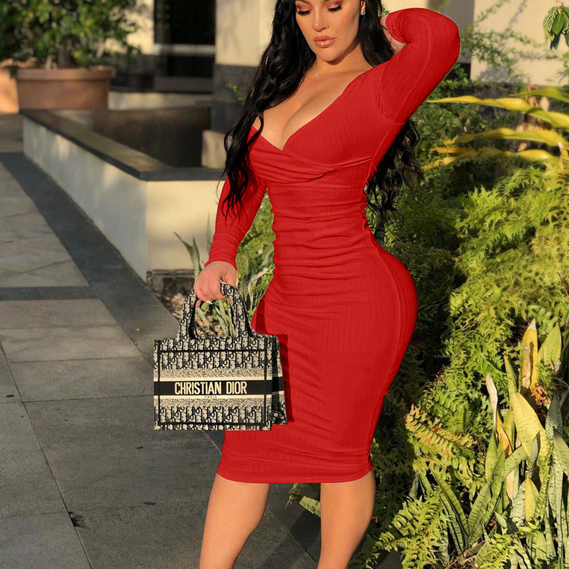 Levoire | bustier à manches longues mi-longues ROUGE S