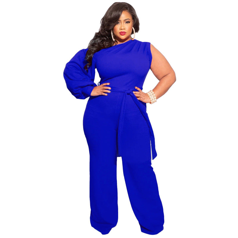 Levoire | Pantalons Maxi Longs à Une Manche BLEU
