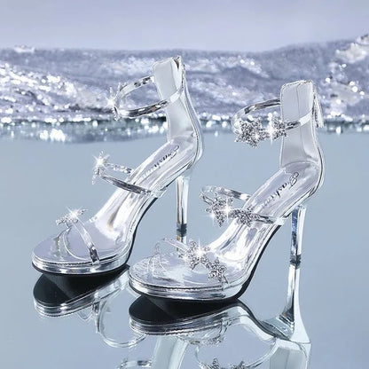 Levoire | Chaussures à lacets Motifs en strass ARGENT ÉTOILE